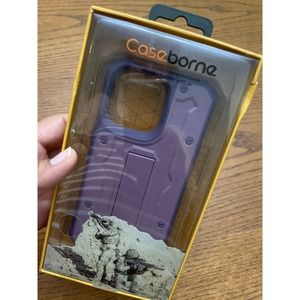NWT Caseborne Purple Cell Phone Case Iphone 13 Pro